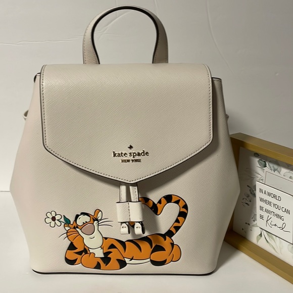kate spade Bags Kate Spade Disney Tigger Flap Backpack Bag Tiger
